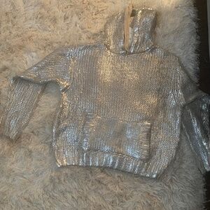 Zara Silver Sweater
